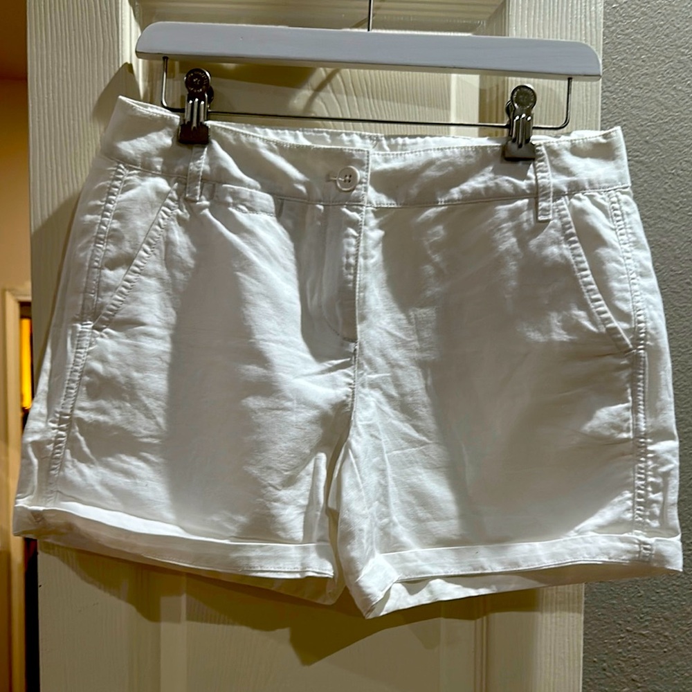 Classic White Women's Shorts
